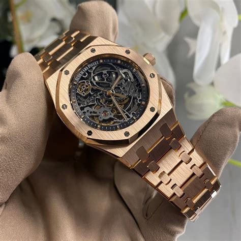 audemars piguet rose gold diamond|audemars piguet rose gold skeleton.